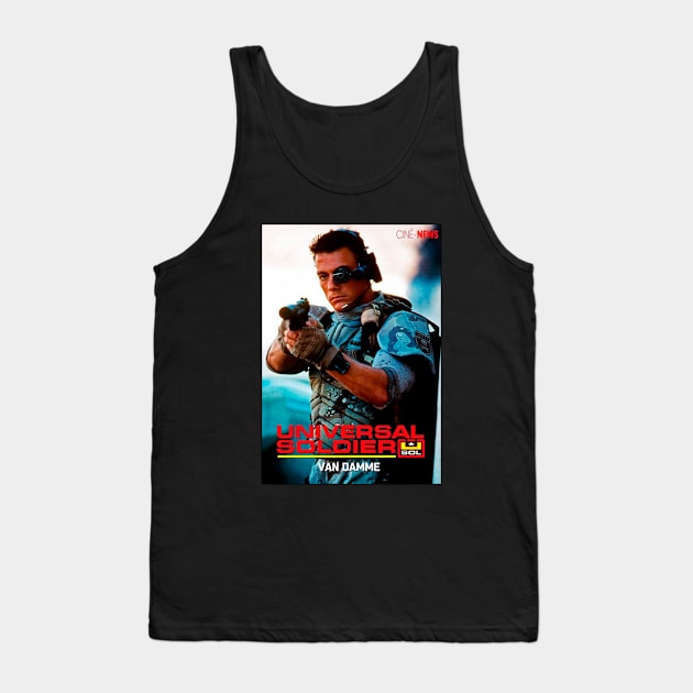 UNIVERSAL SOLDIER VAN DAMME 1992 Tank Top by Diyutaka